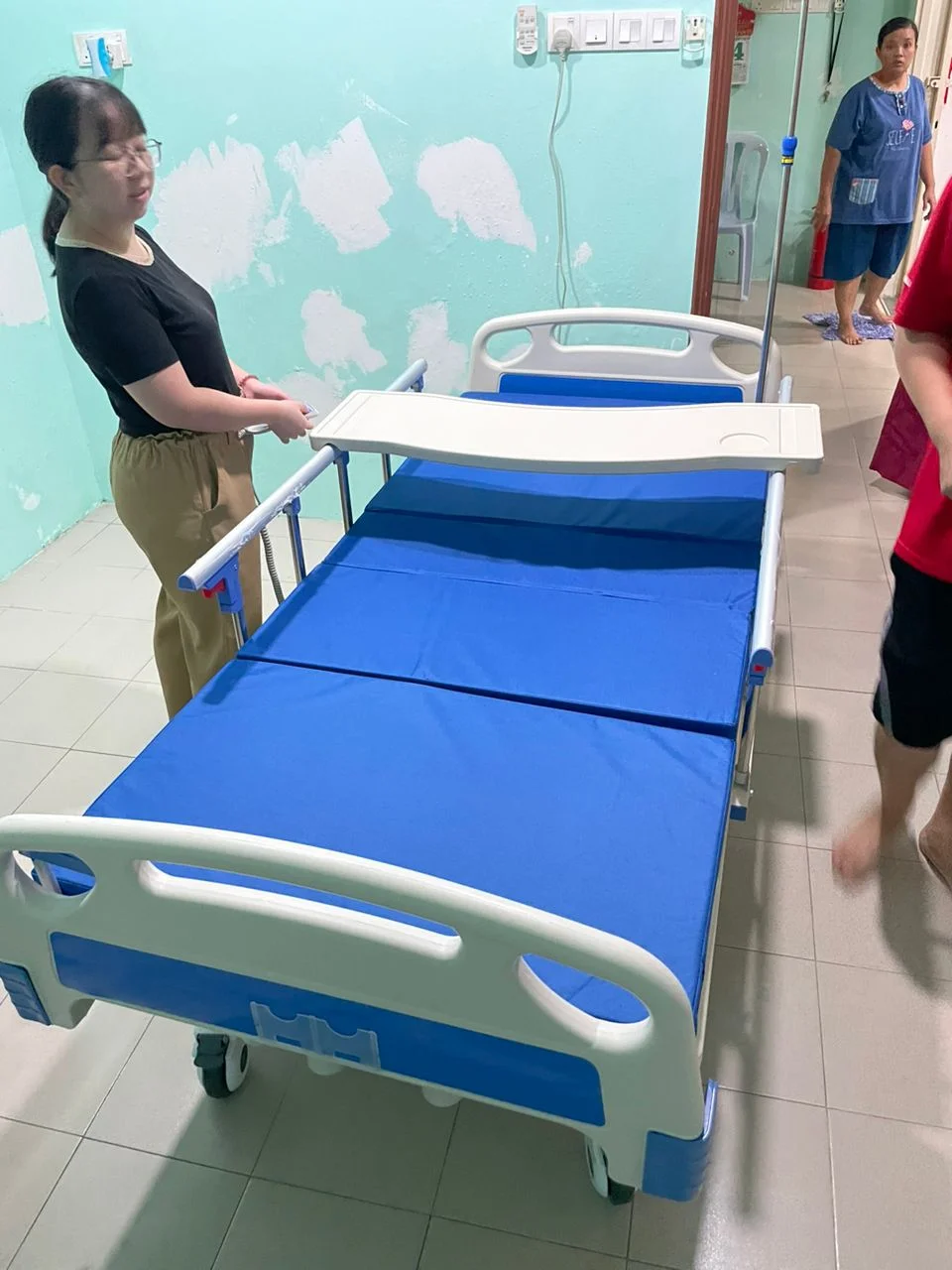 Bukti penghantaran katil hospital